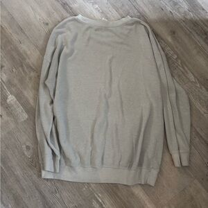 Workshop Republic Clothing Light Gray Crewneck Sweater